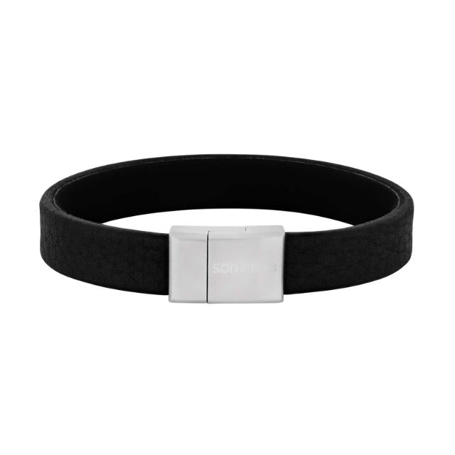 Son Of Noa Herre Armbånd I Sort Læder -  809703191
