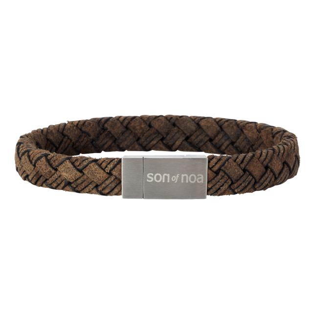 Son Of Noa Herre Armbånd I Brun Læder -  809700393
