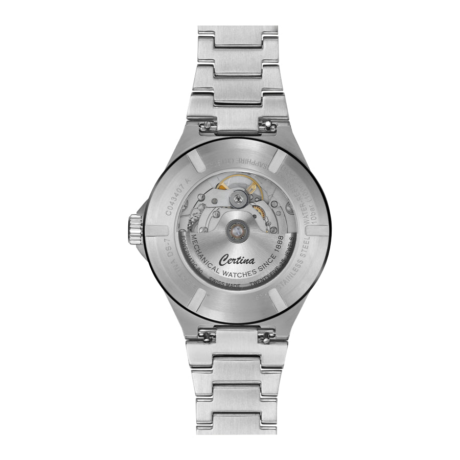 Certina DS-7 Powermatic 80 - Antracit PVD-belægning 39mm