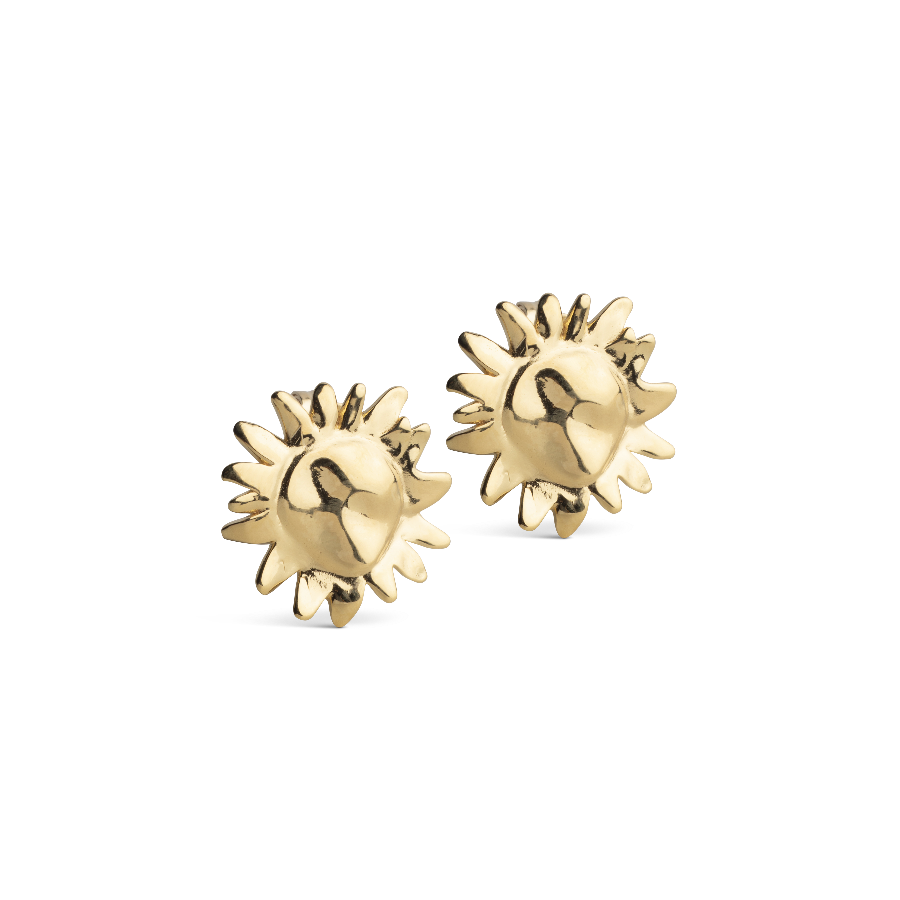 Enamel Large Sunshine Stud
