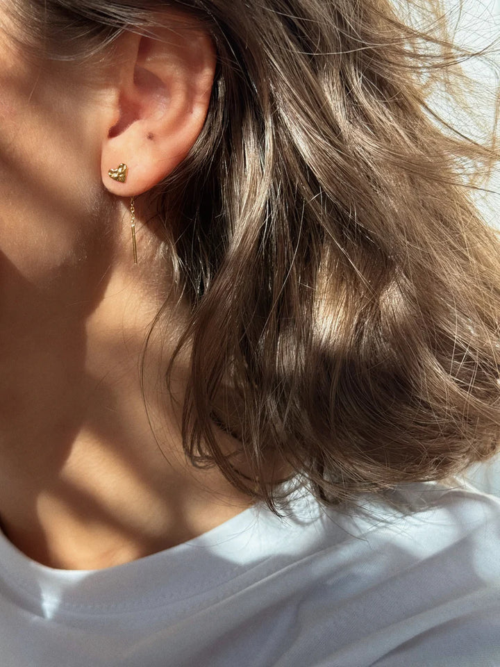 Jeberg Jewellery Cherish Chain Forgyldt Øreringe