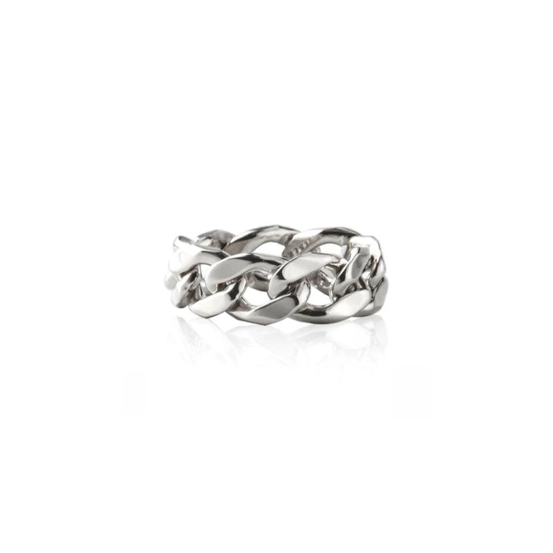 Jeberg Jewellery Mens Chain Ring I Sølv - Ringe - MENS632-001