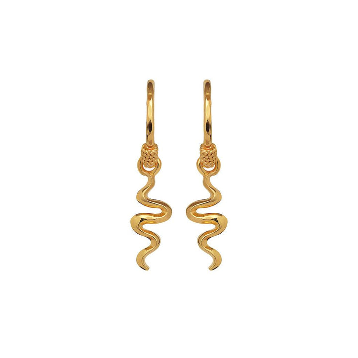 Maanesten Aryah Øreringe 18 kt. forgyldt - 9579A - Øreringe - 9579A