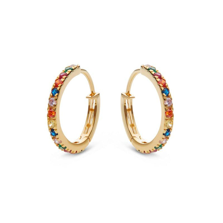 Maanesten Nubia Big Øreringe forgyldt - 9346A - Øreringe - 9346A