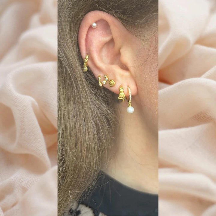 The Earring Shop Shelly Stud - Øreringe - FW2406