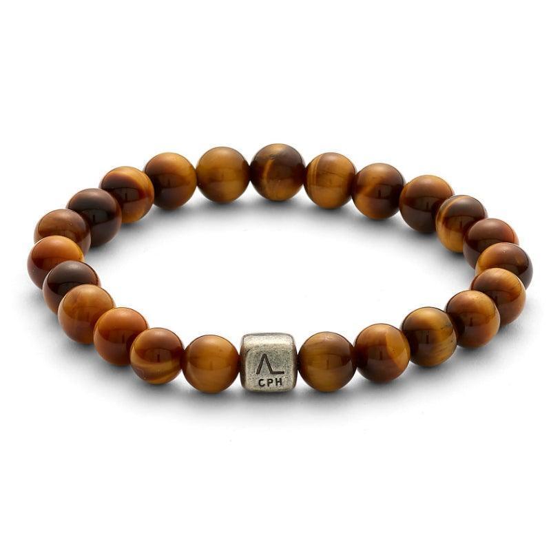 Alexander Lynggaard Armbånd - Tiger Eye 8mm - Armbånd - C00223-001