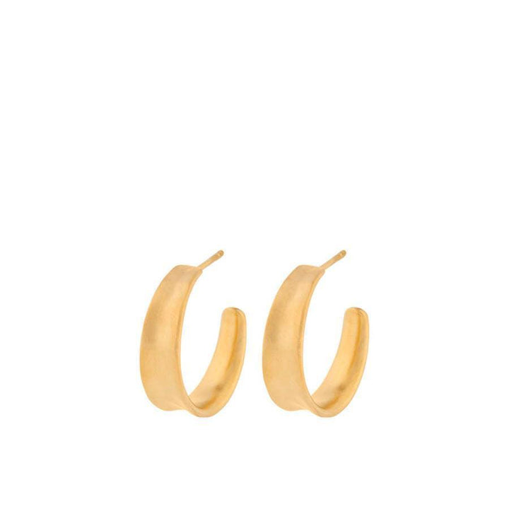 Pernille Corydon Small Saga Earrings - E-409-GP - Øreringe - E-409-GP