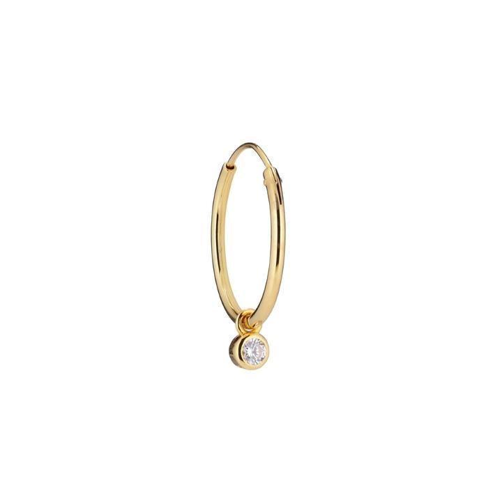 The Earring Shop Golden Hour Forgyldt Hoop - SS2013 - Øreringe - SS2013