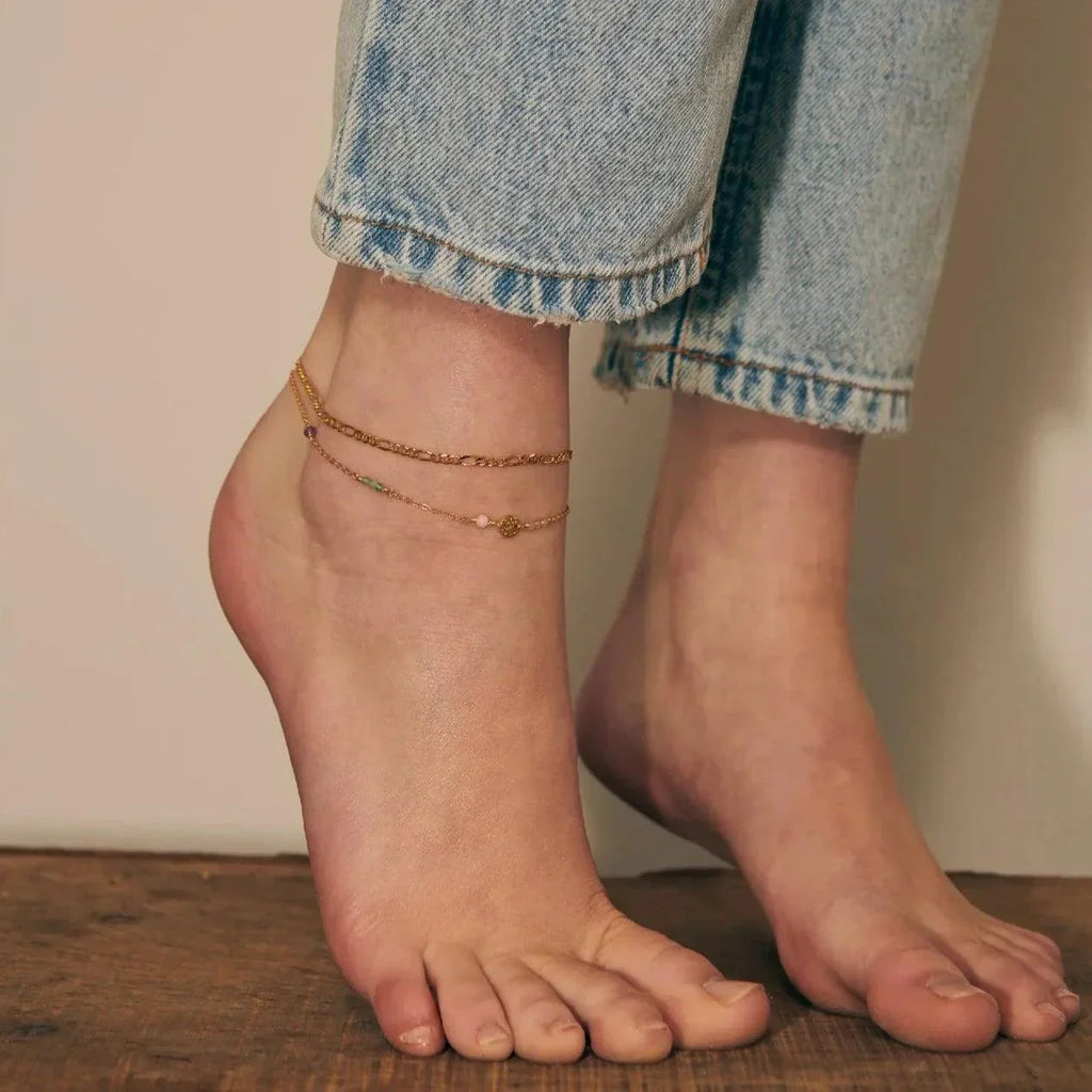 Hvordan skal en ankelkæde sidde? - Viclara.dk