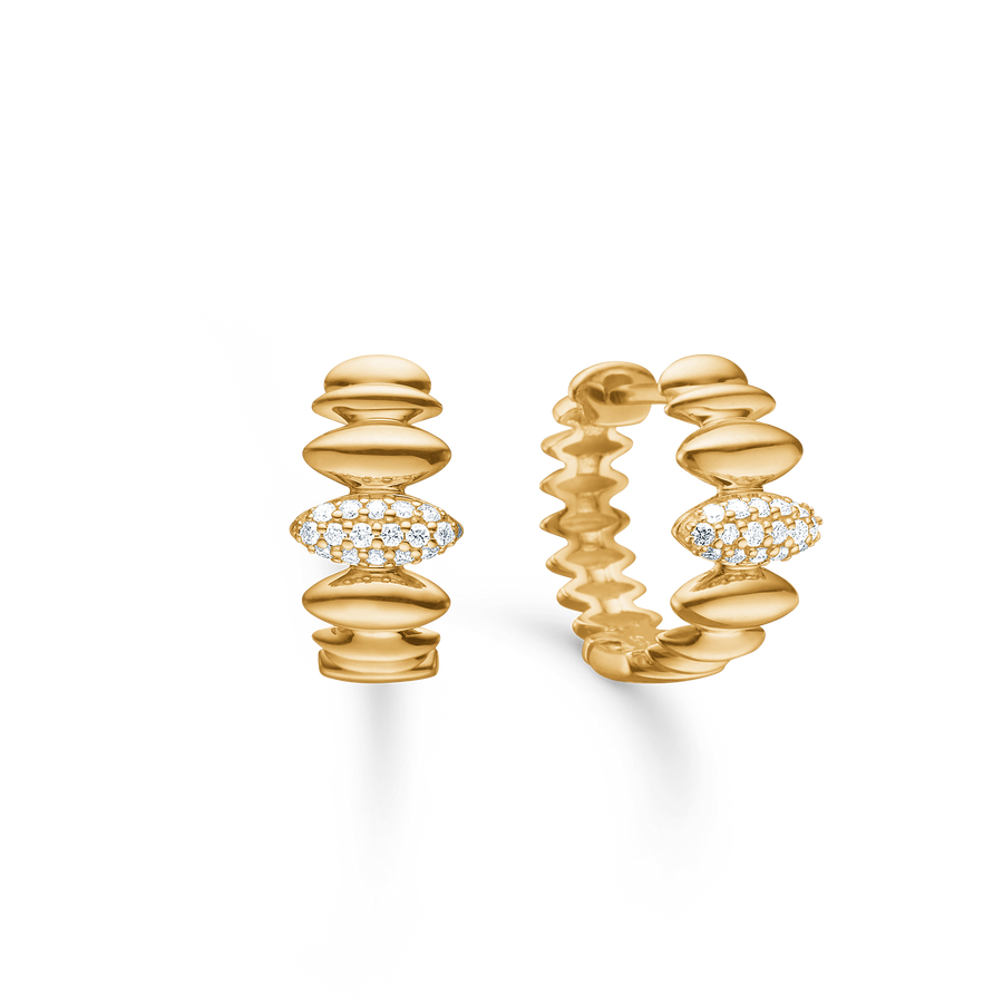 Mads Z Orielle 14kt Creol 0.10ct W.Si