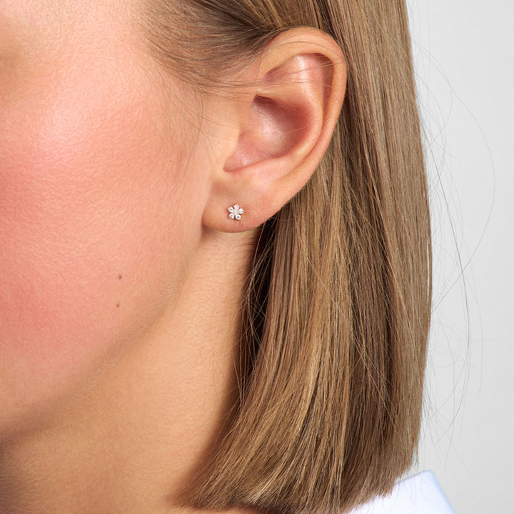 Mads Z Celeste Diamant Ørestikker i 14kt Guld