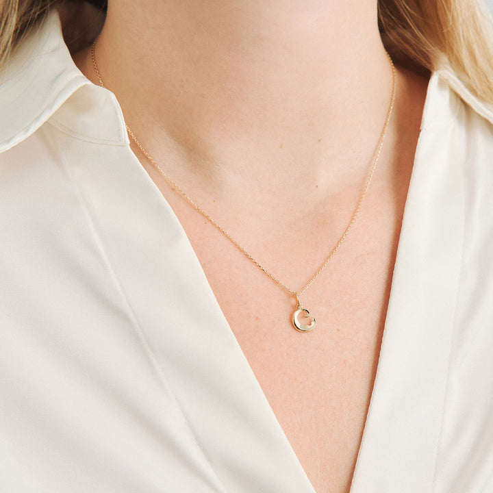Mads Z Ocean Petite vedhæng i 14 kt. guld