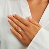 Mads Z Diamond Drop diamantring i 14 kt. guld