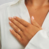 Mads Z Diamond Dew Ring i 14 kt. guld m. Diamanter