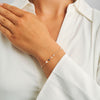 Mads Z Azure Armbånd i 14 kt Guld m. Topas & Perler