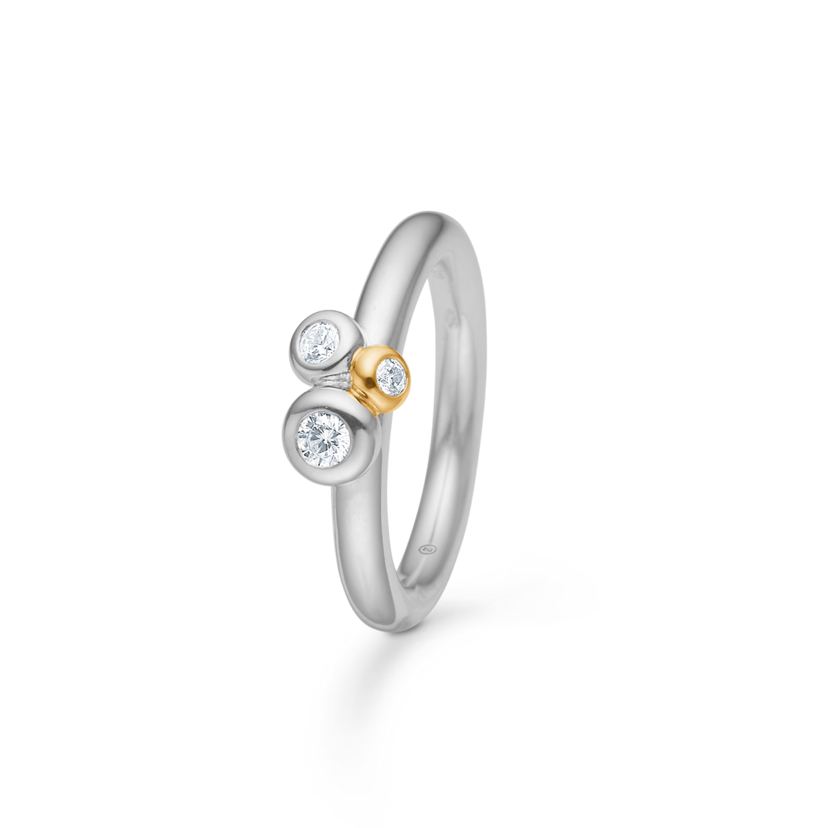 Mads Z Nola Ring i Sølv & Guld