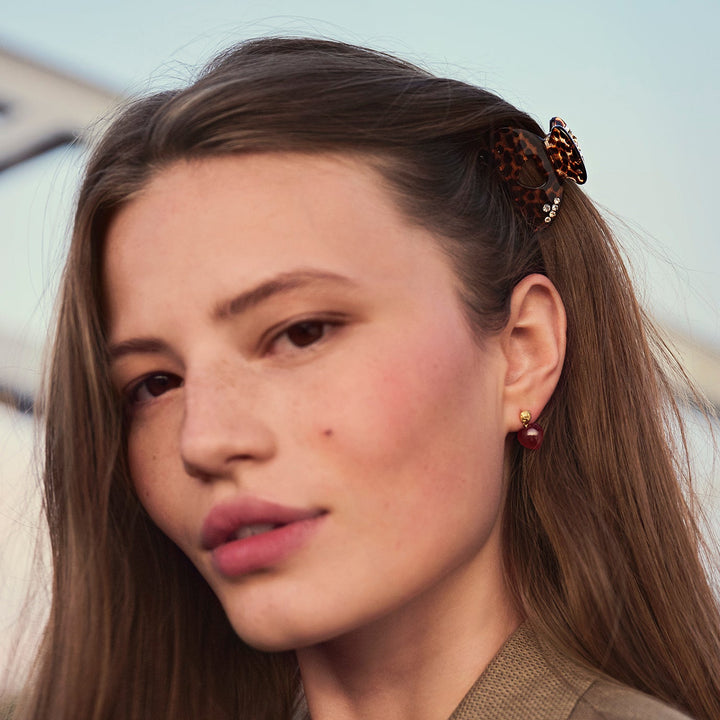 Maanesten Cerys Hårklemme Leopard - Valentine 2026