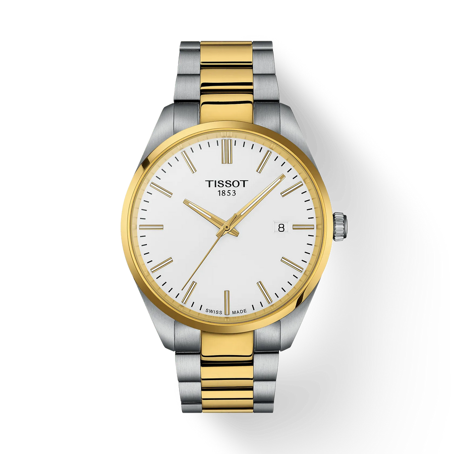 Tissot PR 100 40MM - GULD PVD / STÅLLÆNKE
