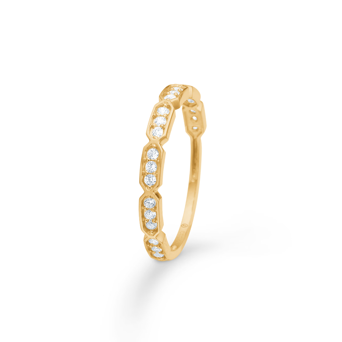 Mads Z Zoe Ring i 8 kt. Guld med Zirkonia