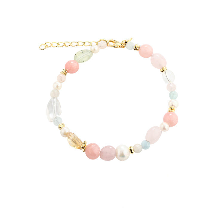 Aqua Dulce Breeze Armbånd I Forgyldt Sølv