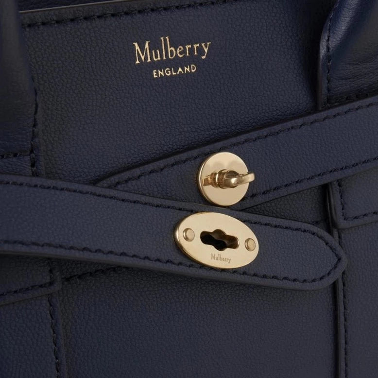 Mulberry Mini Zipped Bayswater Night Skye