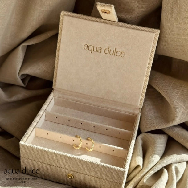 Aqua Dulce Jewellery Box Medium Sand – produktbillede 2