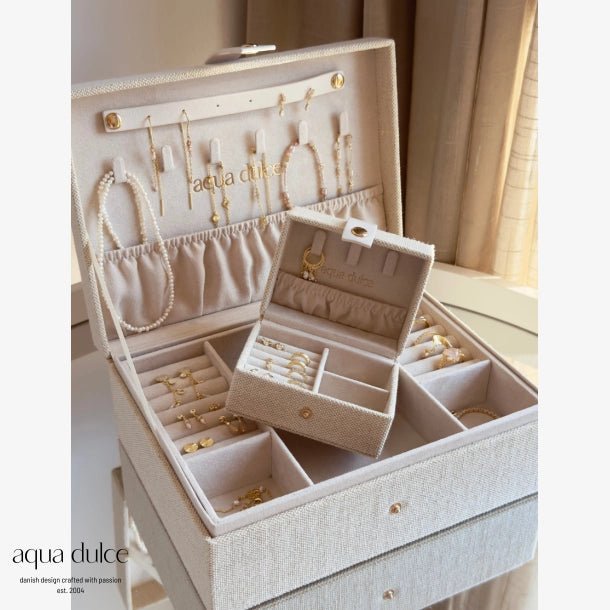 Aqua Dulce Jewellery Box Big Sand – produktbillede 2