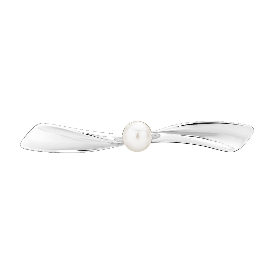 Lund Copenhagen Sølv Broche Med Perle - 9041392