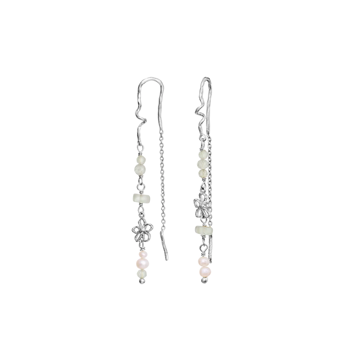 Maanesten Alfrida Sølv Kædeøreringe