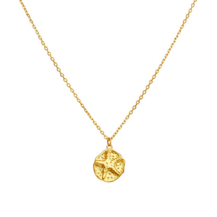 Maanesten Bali Halskæde – Forgyldt