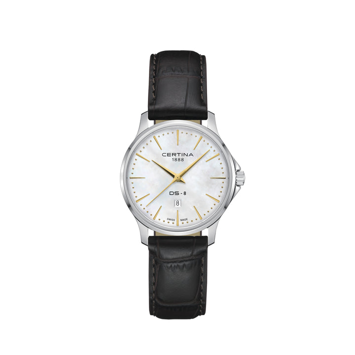 Certina DS-8 Lady 31mm m. Brun Læderrem