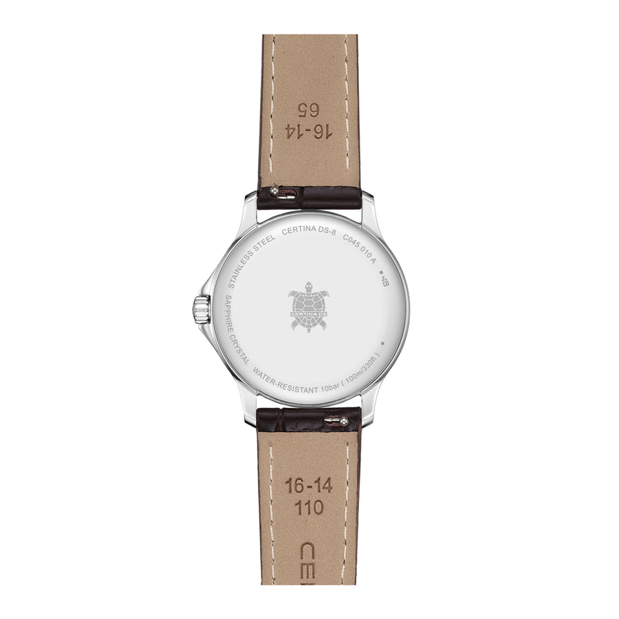 Certina DS-8 Lady 31mm m. Brun Læderrem