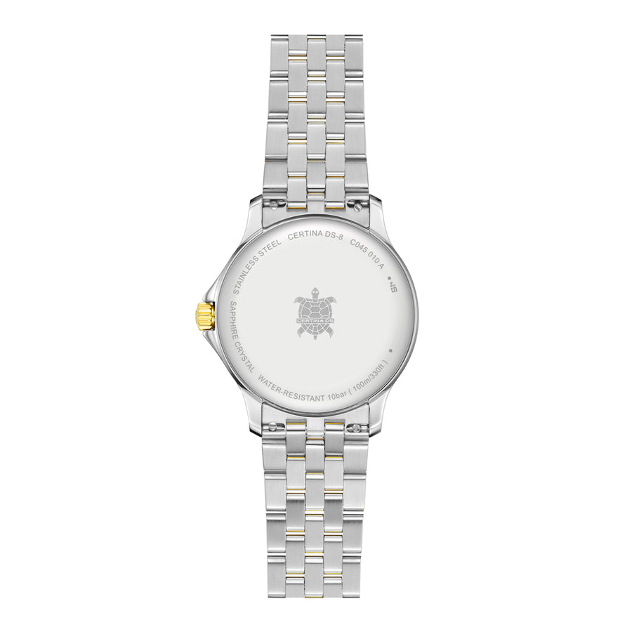 Certina DS-8 Lady Stål m. Guld PVD