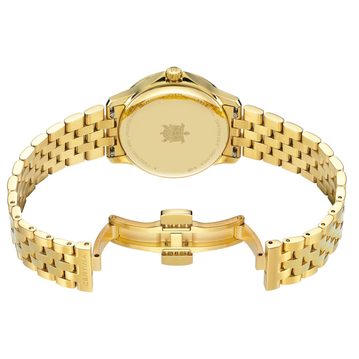 Certina DS-8 Lady 31mm m. Guld PVD