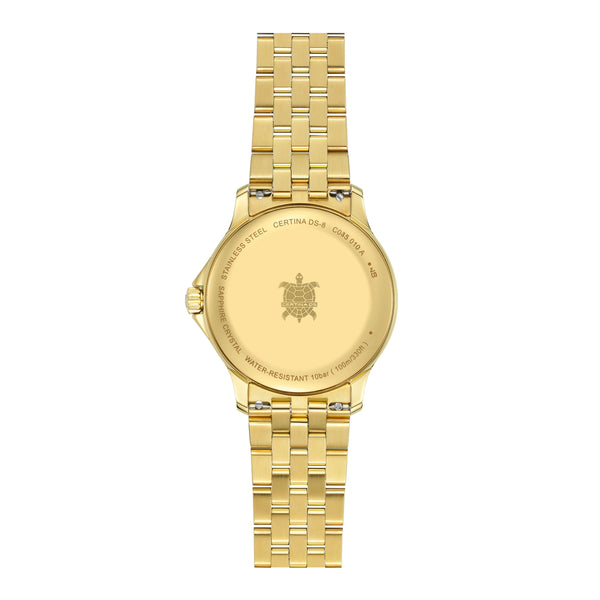 Certina DS-8 Lady 31mm m. Guld PVD