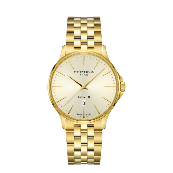 Certina DS-8 Gent Guld PVD 40mm