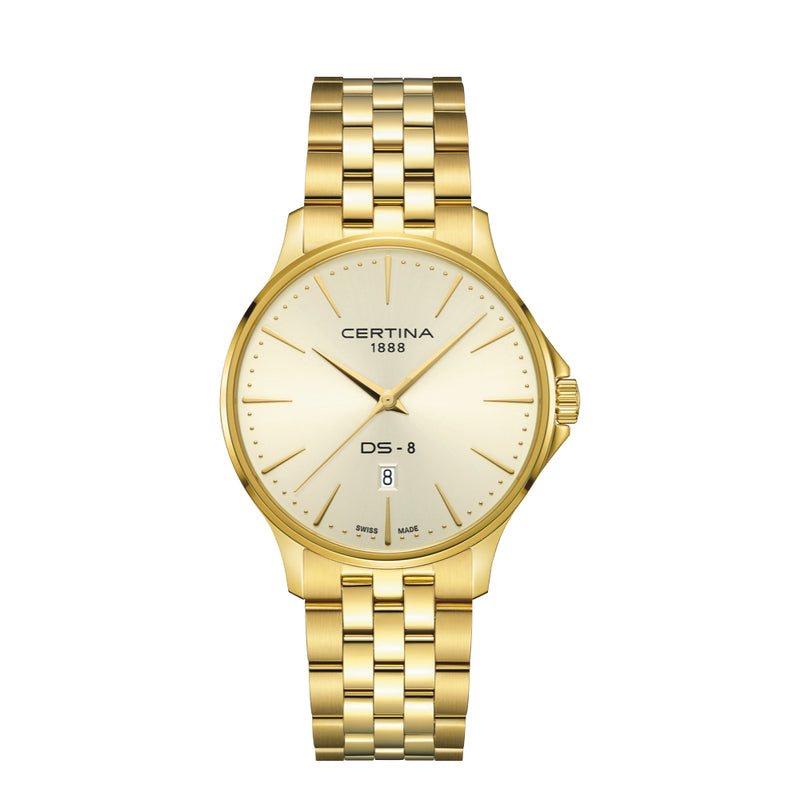 Certina DS-8 Gent Guld PVD 40mm