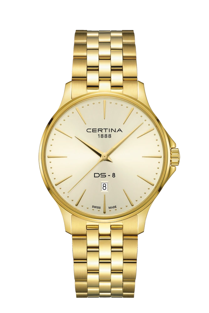 Certina DS-8 Gent Guld PVD 40mm