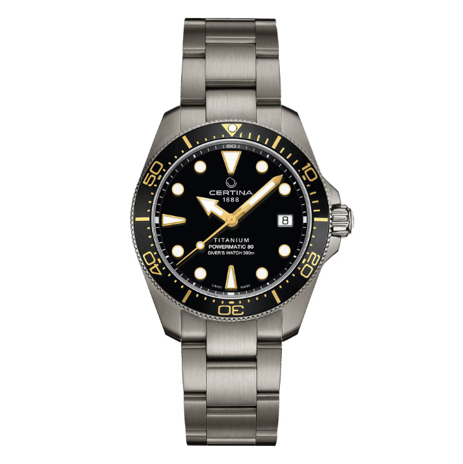Certina DS Action Diver Titanium 38mm - Powermatic 80 – produktbillede 5