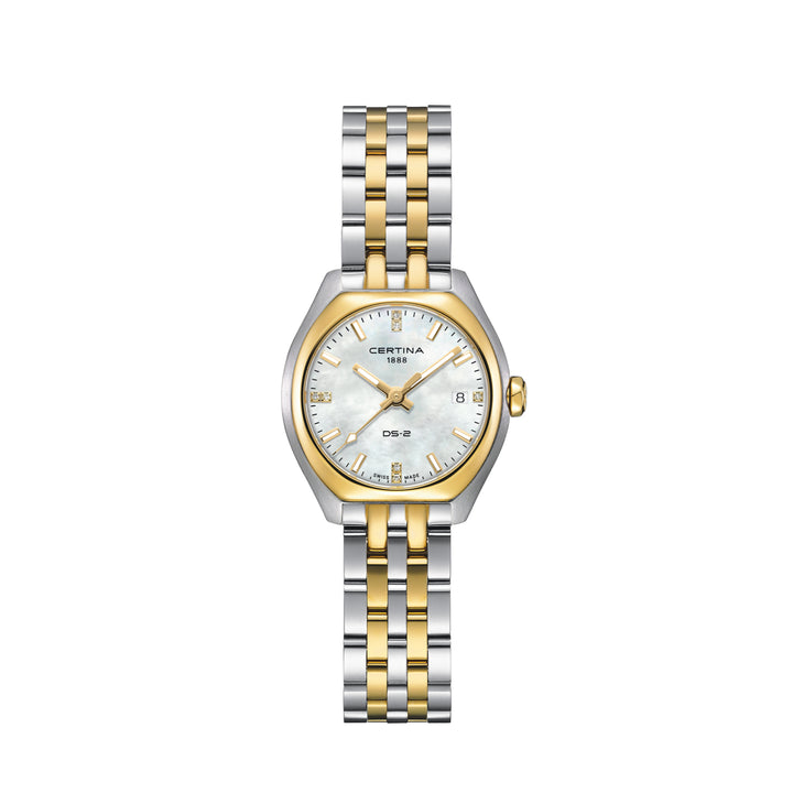 Certina DS-2 Lady Stål m. Guld PVD