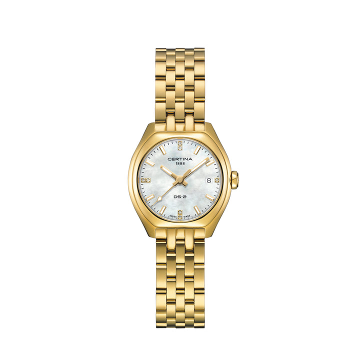 Certina DS-2 Lady Quartz Guld PVD