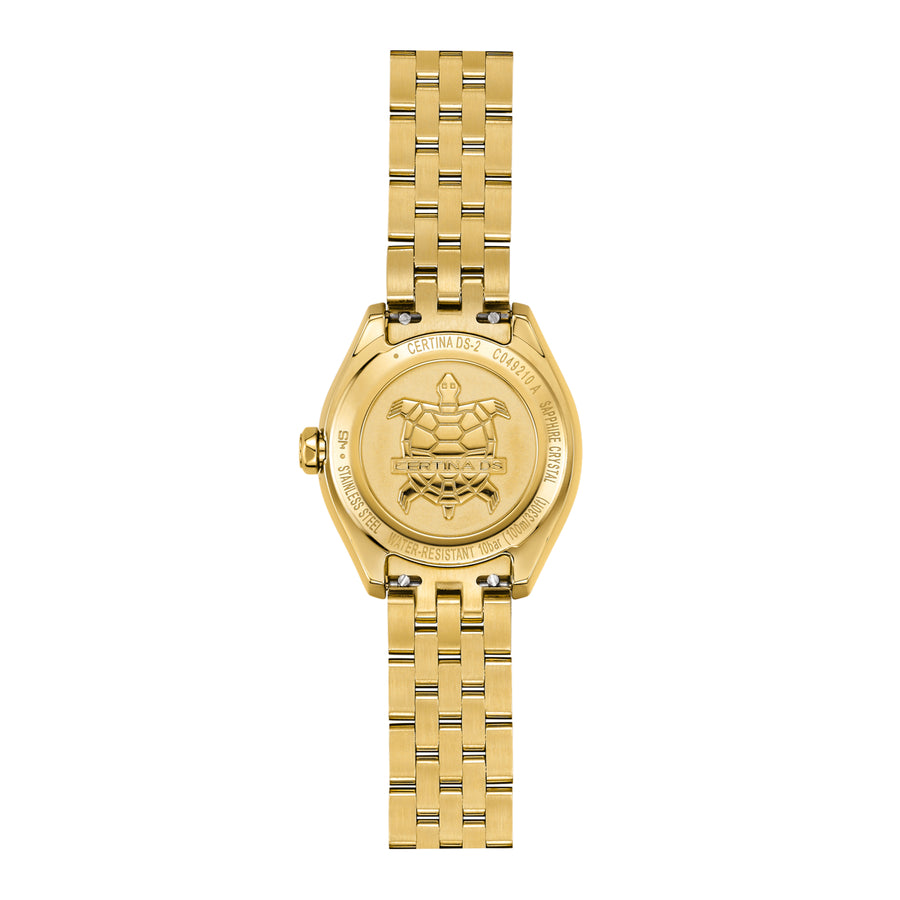 Certina DS-2 Lady Quartz Guld PVD