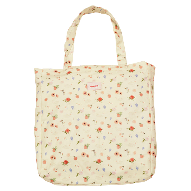 Maanesten Canvas Totebag Roses And Shells