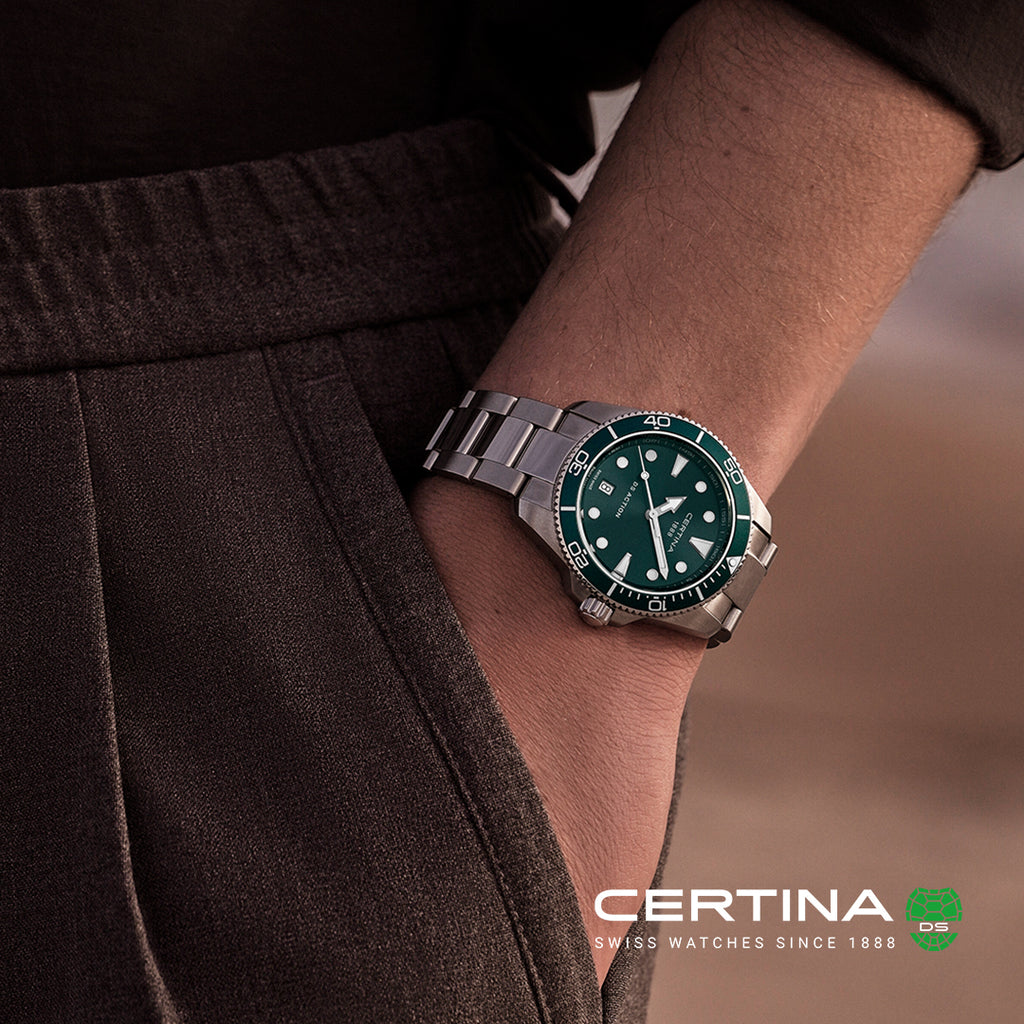 Certina DS Action Grøn Urskive - Quartz