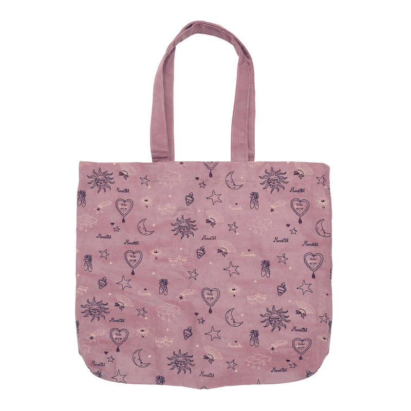 Maanesten Magic Corduroy Totebag Theatre Magical Purple