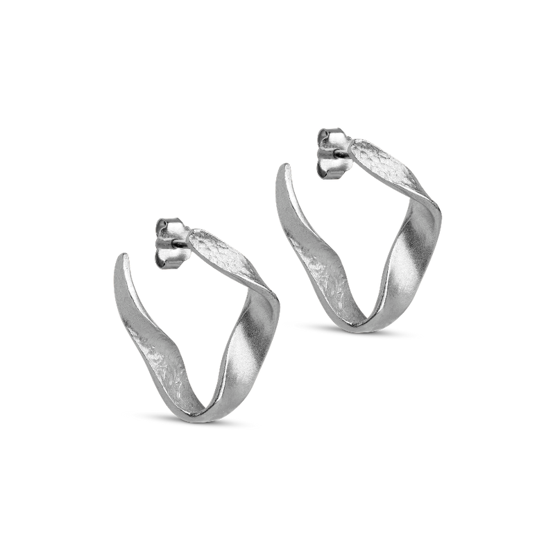 Enamel Dalia Earrings I Sølv - E344SM
