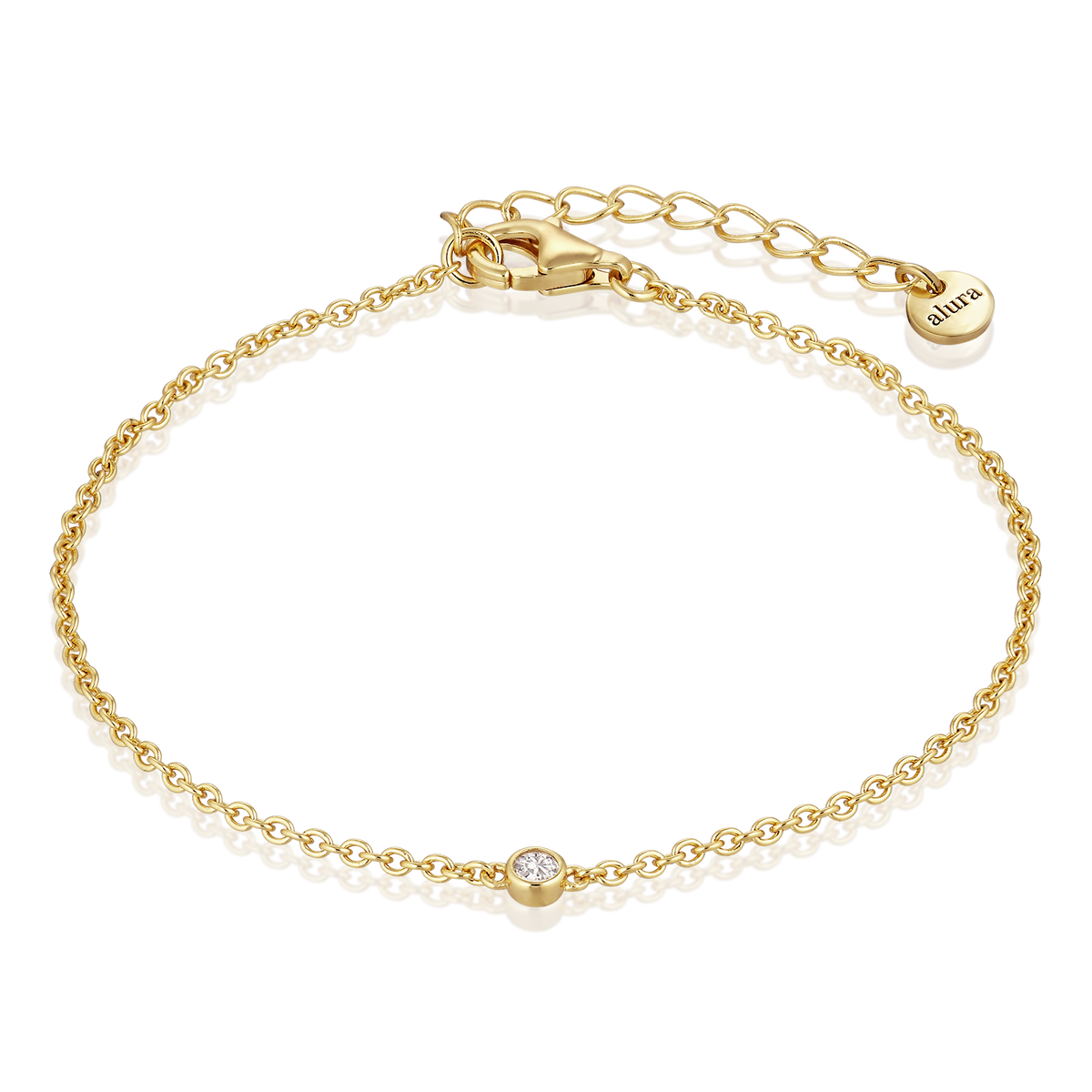 Alura Copenhagen Embrace Armbånd – Forgyldt Armbånd med Zirkonia