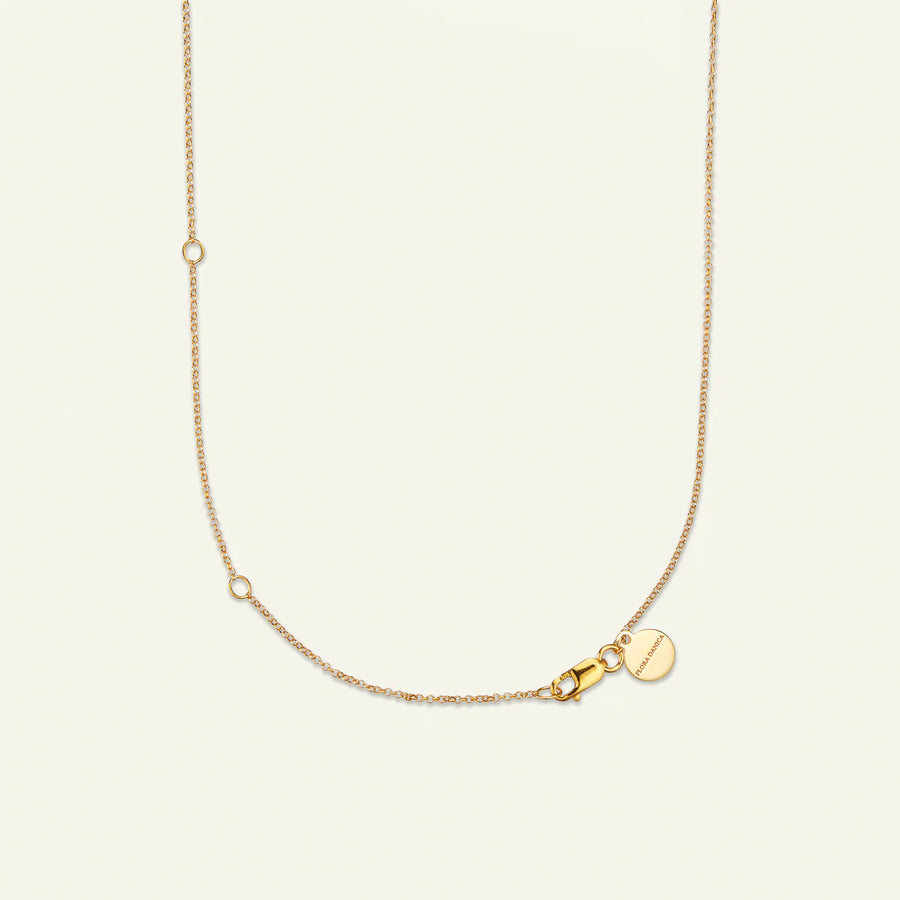 Flora Danica Rose Halskæde Med Diamant