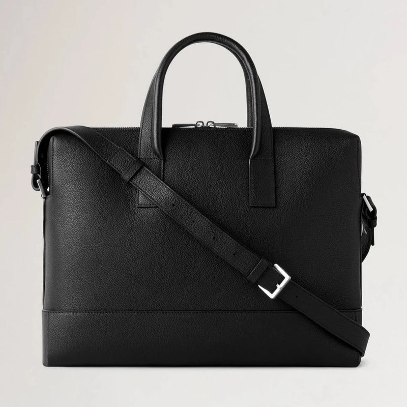 Mulberry Farringdon Briefcase Pebble Grain