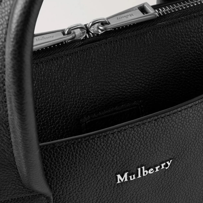 Mulberry Farringdon Briefcase Pebble Grain